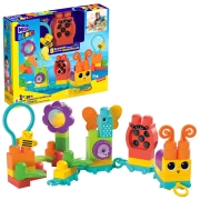 Constructor Mega Bloks Mattel HKN44 Multicolor Numărul de piese 30, 1.5+