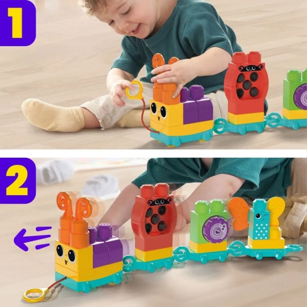 Constructor Mega Bloks Mattel HKN44 Multicolor Numărul de piese 30, 1.5+ photo 3