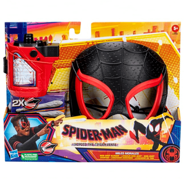 Водная игрушка Hasbro Spider-Man Mini Blaster and Mask F3733 Разноцветный Для детей, 5+ photo 1