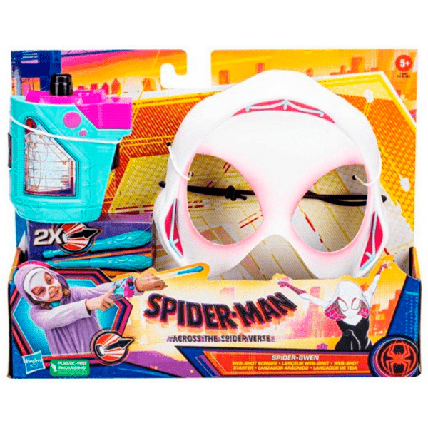 Водная игрушка Hasbro Spider-Man Mini Blaster and Mask F3733 Разноцветный Для детей, 5+ photo 3