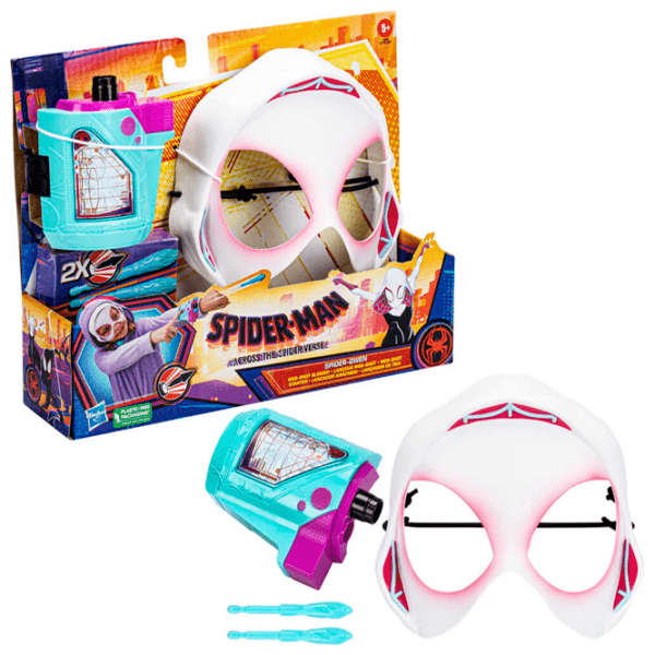 Водная игрушка Hasbro Spider-Man Mini Blaster and Mask F3733 Разноцветный Для детей, 5+ photo 4