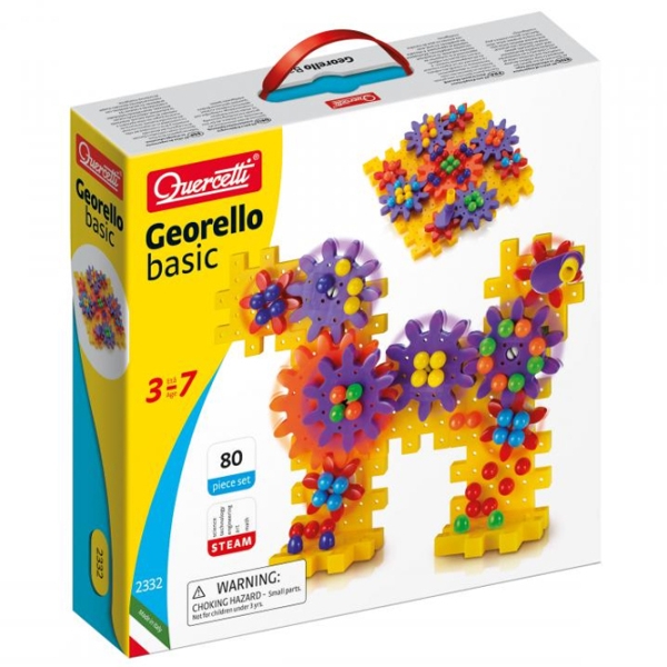 Constructor Quercetti Georello 2 Basic Multicolor Numărul de piese 80, 3+ photo 1