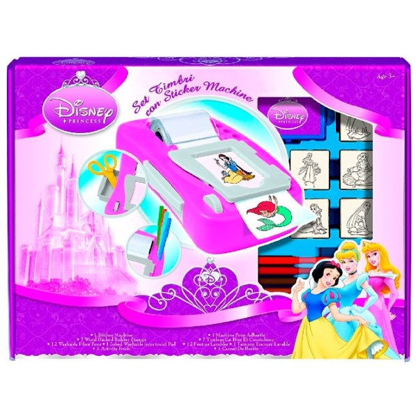 Креативный набор Multiprint Набор для создания наклеек - Disney Princess 8660 Разноцветный для девочек, 3+ photo 2