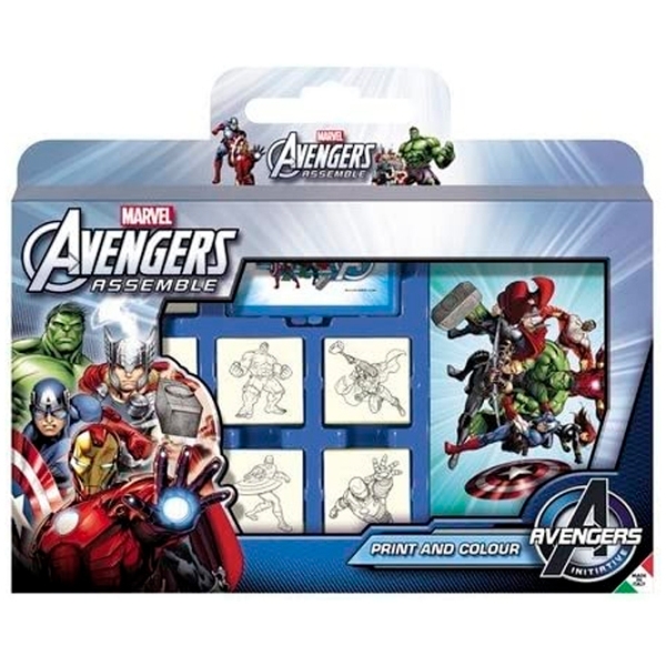 Креативный набор Multiprint творческий набор Box - Avengers 7873 Разноцветный для мальчиков, 3+ photo 1