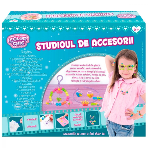 Интерактивная игрушка Noriel Color Chic Студия аксессуаров INT8003 Разноцветный для девочек, 6+ photo 3