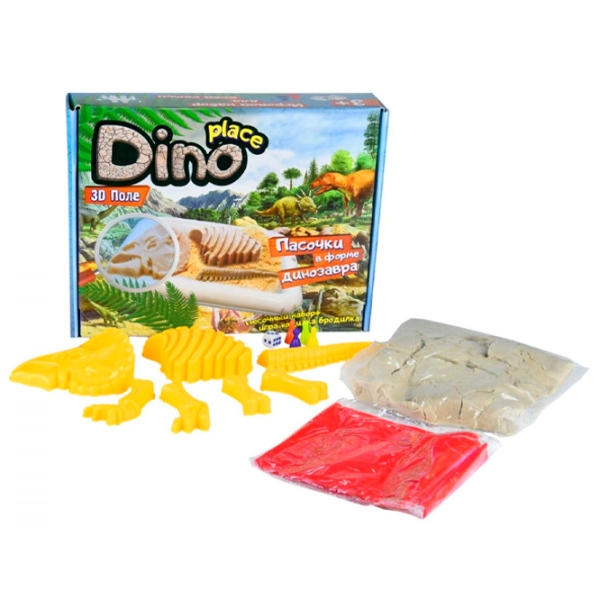 Set de creație Strateg "Dino place" 51202 Multicolor Pentru copii, 3+ photo 1