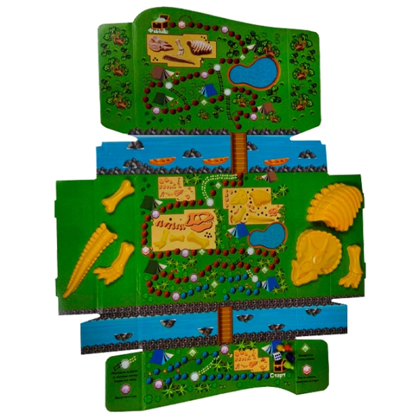 Set de creație Strateg "Dino place" 51202 Multicolor Pentru copii, 3+ photo 2