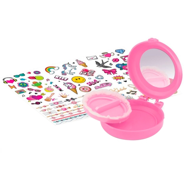 Set de creație Noriel Color Chic Tatuaje Colorate INT6765 Pink pentru fetițe, 3+ photo 1