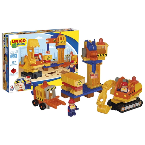 Constructor Unico Plus AG 8626-0000 Multicolor Numărul de piese 67, 1.5+ photo 2