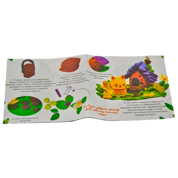 Set de creație Strateg Fireflies Pisicuță 30411 Multicolor Pentru copii, 3+ photo 3