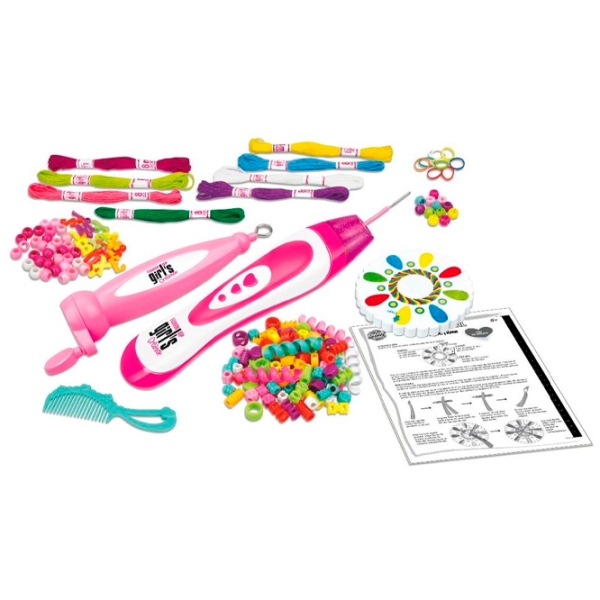 Set de creație Noriel Color Chic Șuvițe Cu Stil INT6055 Pink Pentru copii, 5+ photo 1