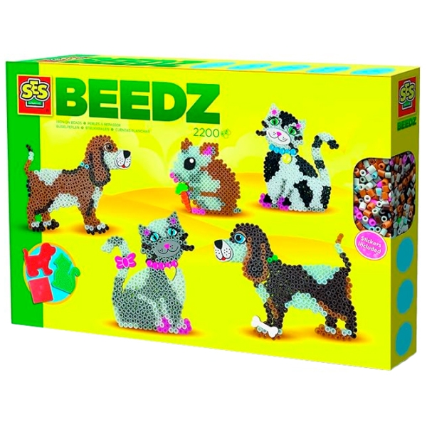 Set de creație SES BEEDZ Pets 06264 Multicolor Pentru copii, 5+ photo 1