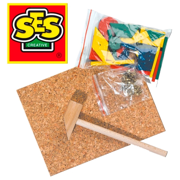Set de creație SES Hammer tic original 00941 Multicolor Pentru copii, 3+ photo 1