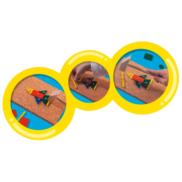 Set de creație SES Hammer tic original 00941 Multicolor Pentru copii, 3+ photo 3