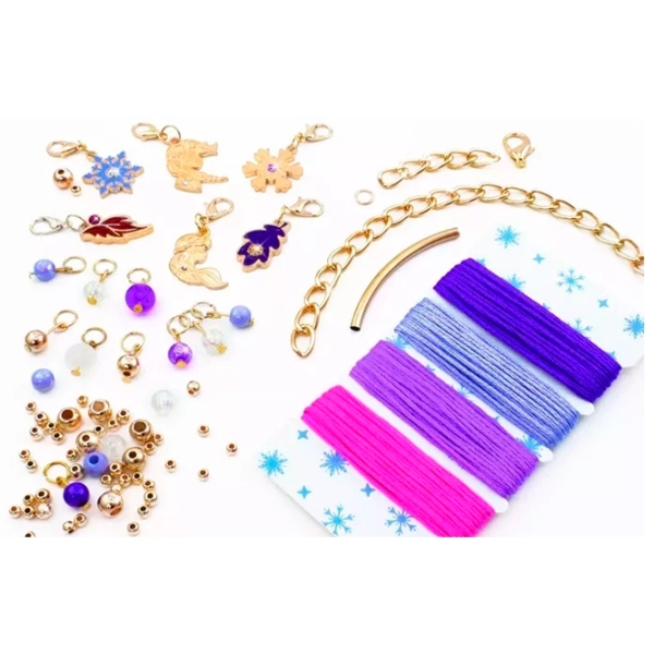Set de creație Make It Real Frozen 2 Crystal Dreams Jewelry 4382M Multicolor Pentru copii, 6+ photo 2