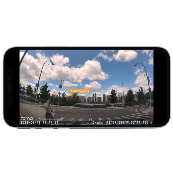 Cameră Auto 70mai A810 Black Sony Starvis 2 IMX678/ Black photo 7