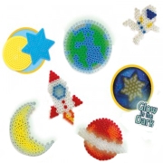 Set de creație SES Glow in the dark universe 06302 Multicolor Pentru copii, 5+