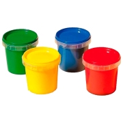 Set de creație SES My First Finger-Paint 4 color 14413S Multicolor Pentru copii, 1+