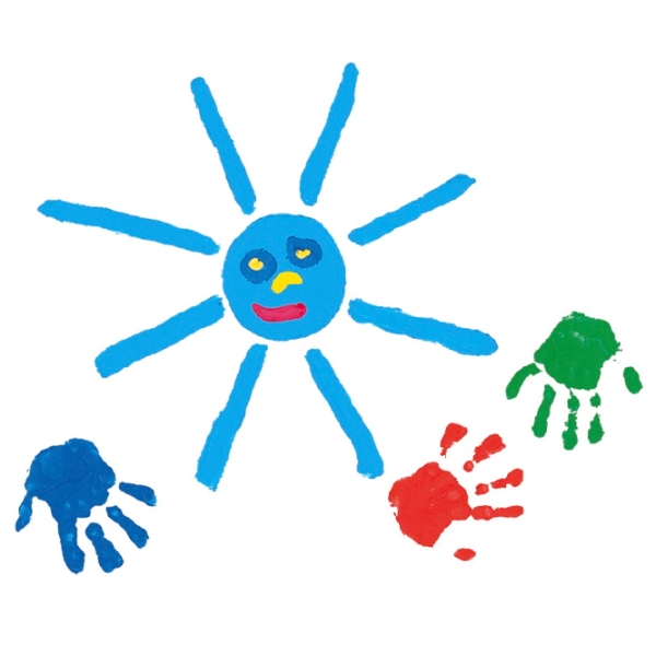 Set de creație SES My First Finger-Paint 4 color 14413S Multicolor Pentru copii, 1+ photo 2