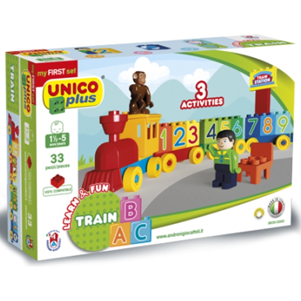 Constructor Unico Plus AG 8630-0000 Multicolor Numărul de piese 33, 1.5+ photo 2