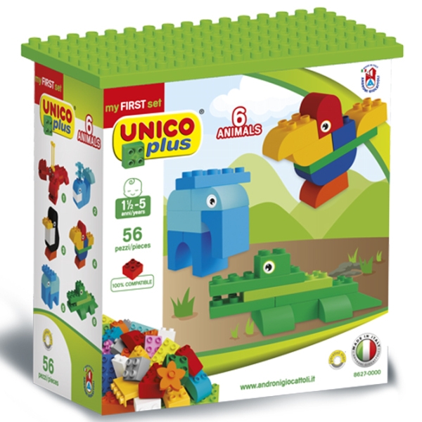 Constructor Unico Plus AG 8627-0000 Multicolor Numărul de piese 56, 1.5+ photo 1