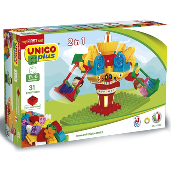 Constructor Unico Plus AG 8623-0000 Multicolor Numărul de piese 31, 1.5+ photo 1