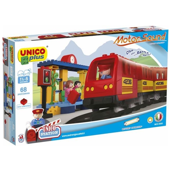 Constructor Unico Plus AG 8615-0000 Multicolor Numărul de piese 68, 1.5+ photo 1