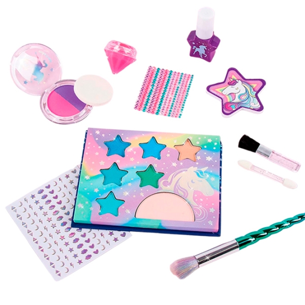 Креативный набор Make It Real Deluxe Unicorn Makeup Set 2461M Разноцветный для девочек, 8+ photo 3