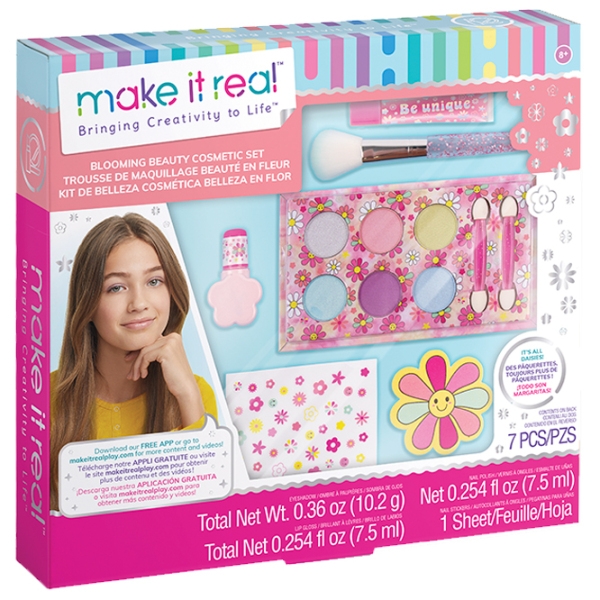 Set de creație Make It Real Love and Daisies Cosmetic set 2465M Multicolor pentru fetițe, 8+ photo 1