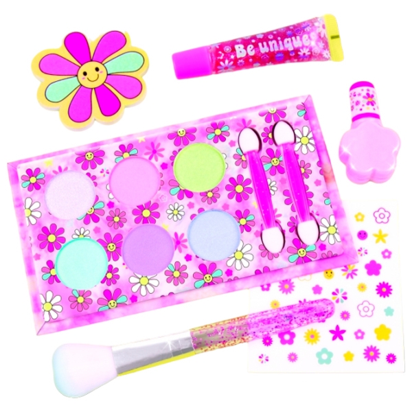 Set de creație Make It Real Love and Daisies Cosmetic set 2465M Multicolor pentru fetițe, 8+ photo 2
