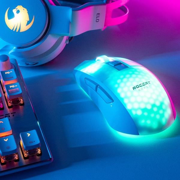 Mouse ROCCAT Burst Pro Air White Fără fir / 19000 dpi photo 9