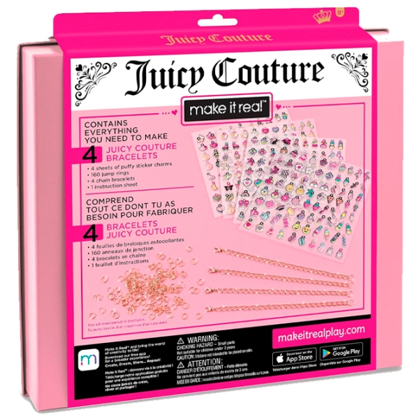 Креативный набор Make It Real Juicy Couture Absolutely Charming 4414M Разноцветный для девочек, 8+ photo 5