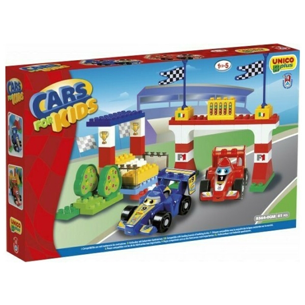 Constructor Unico Plus AG 8564-0CAR Multicolor Numărul de piese 61, 1.5+ photo 1