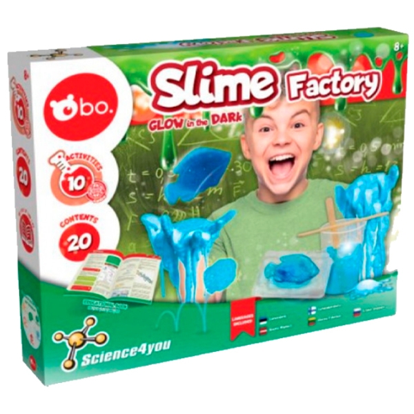 Set de creație Bo. Slime Factory 80003112ML Multicolor Pentru copii, 8+ photo 1
