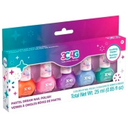 Set de creație Make It Real Pastel Dream Nail Polish 10009M Multicolor pentru fetițe, 8+