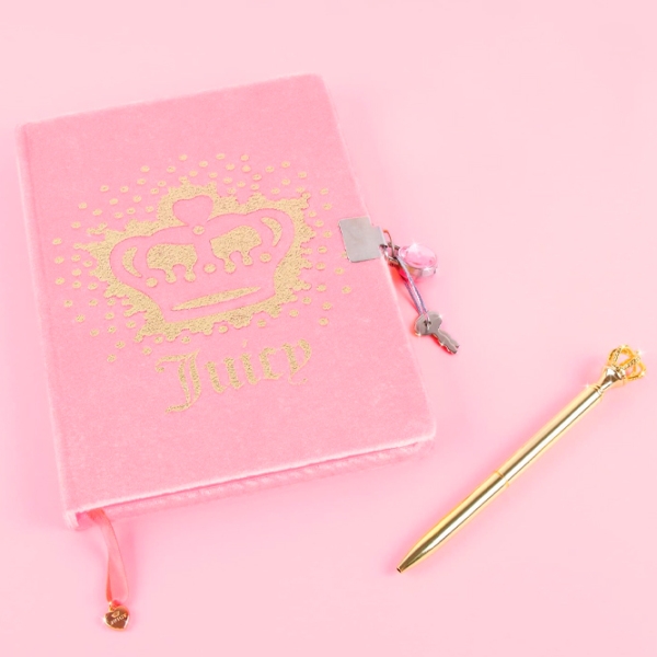 Set de creație Make It Real Pink & Gold Journal and Pen Set 12012M Multicolor Pentru copii, 3+ photo 3
