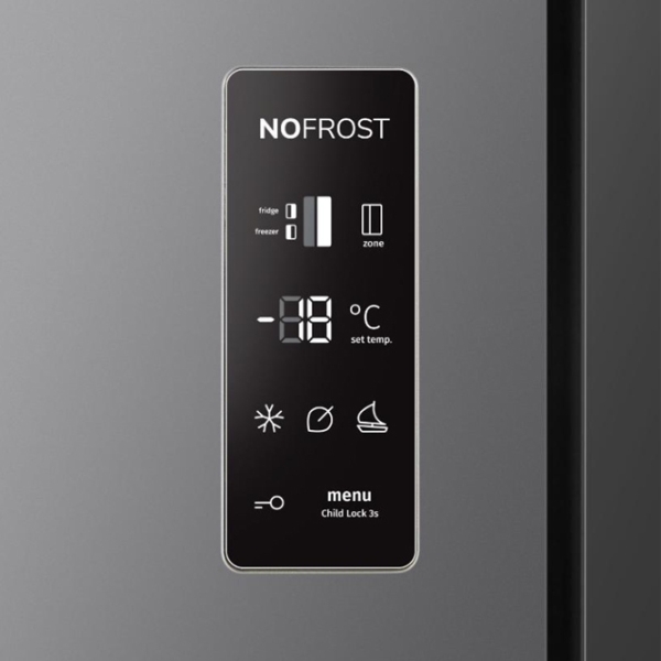Frigider Gorenje NS9FSWD Inox 334l/ No Frost, 185l/ No Frost, F photo 5