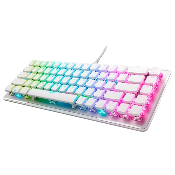 Tastatură ROCCAT Vulcan II Mini White Gaming, Cu fir photo 2