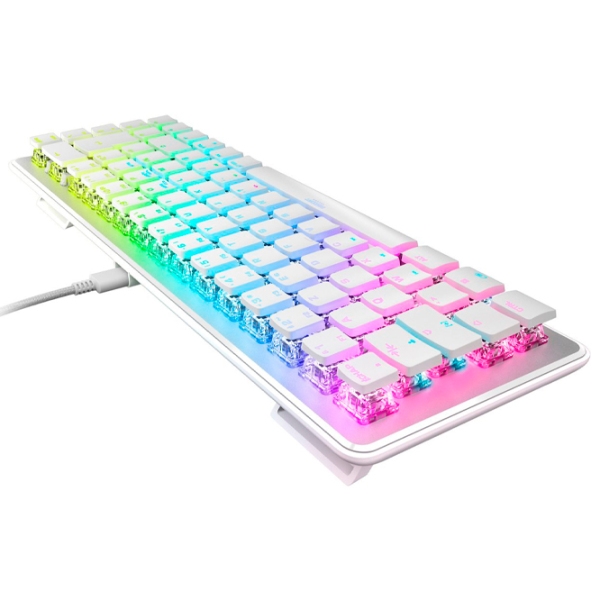 Tastatură ROCCAT Vulcan II Mini White Gaming, Cu fir photo 4