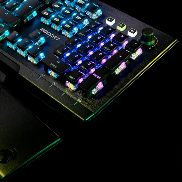 Tastatură ROCCAT Vulcan Pro Black Gaming, Cu fir photo 5