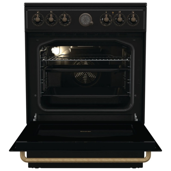 Aragaz Gorenje GECS6B71CLB Black Tipul plitei: Electrică, 71 l, Tipul cuptorului: Electric photo 4