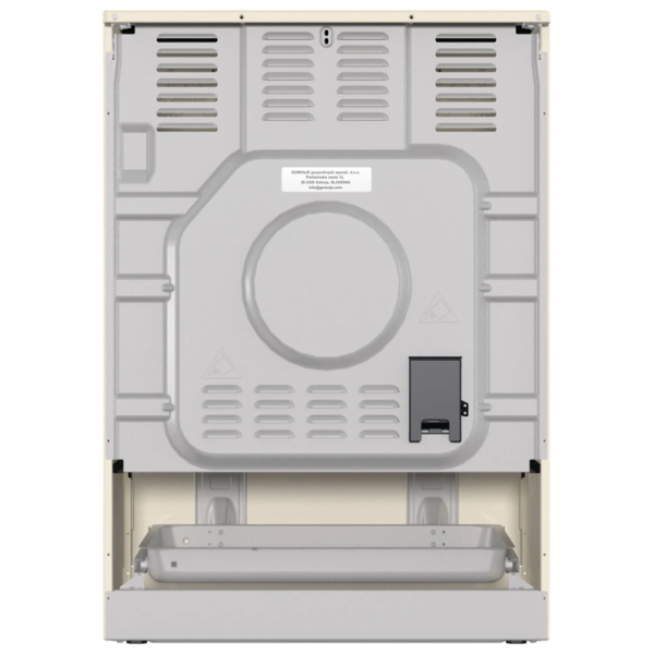 Aragaz Gorenje GECS6B70CLI Beige Tipul plitei: Electrică, 71 l, Tipul cuptorului: Electric photo 2