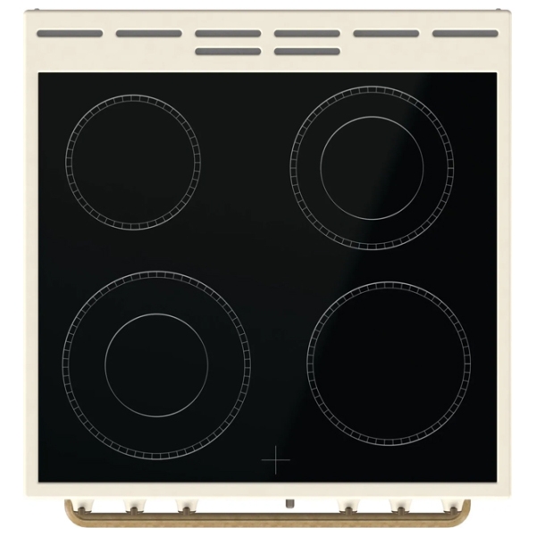 Aragaz Gorenje GECS6B70CLI Beige Tipul plitei: Electrică, 71 l, Tipul cuptorului: Electric photo 3