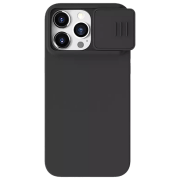 Чехол для смартфона Apple iPhone 15 Pro (CamShield Silky) Черный Nillkin, TPU, Back