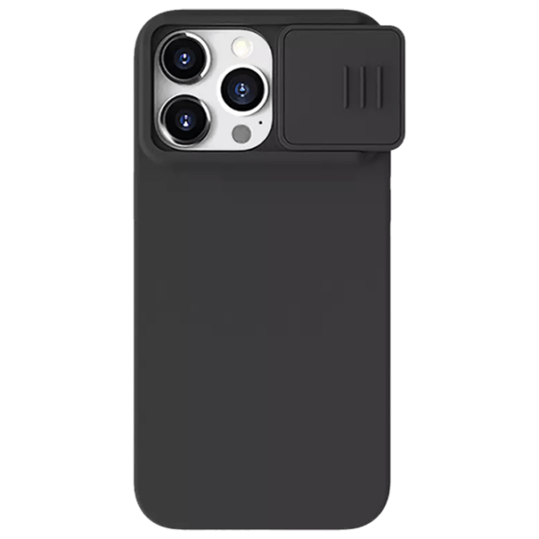 Чехол для смартфона Apple iPhone 15 Pro (CamShield Silky Magnetic) Elegant Черный Nillkin, TPU, Back photo 1