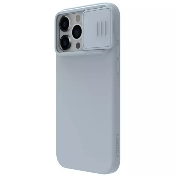 Чехол для смартфона Apple iPhone 15 Pro (CamShield Silky) Star Серый Nillkin, TPU, Back photo 3