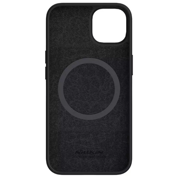 Husă pentru smartphone Apple iPhone 15 (CamShield Silky Magnetic) Elegant Black Nillkin, TPU, Back photo 5