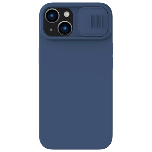 Чехол для смартфона Apple iPhone 15 (CamShield Silky Magnetic) Midnight Синий Nillkin, TPU, Back photo 1