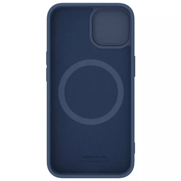Чехол для смартфона Apple iPhone 15 (CamShield Silky Magnetic) Midnight Синий Nillkin, TPU, Back photo 5