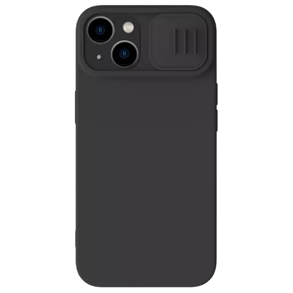 Husă pentru smartphone Apple iPhone 15 (CamShield Silky) Elegant Black Nillkin, TPU, Back photo 1